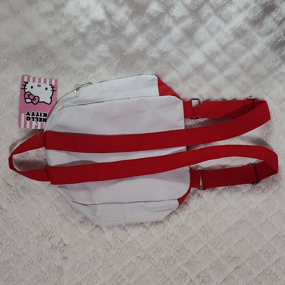 Hello Kitty White and Red Mini Backpack - Picture 2 of 4